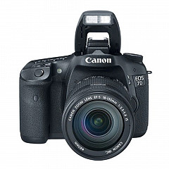 Canon 7D con lente