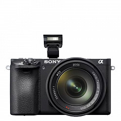 Sony A6500 con lente