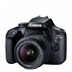 Canon EOS Rebel T100 con lente